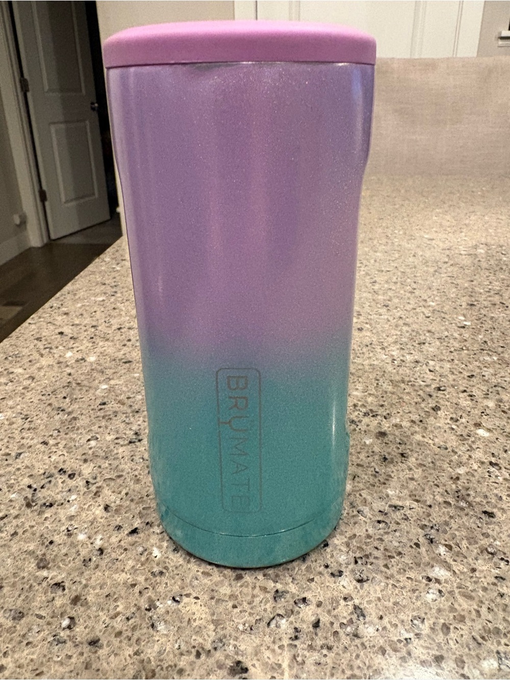 Brumate Gradient Pink and Teal Insulated Tumbler